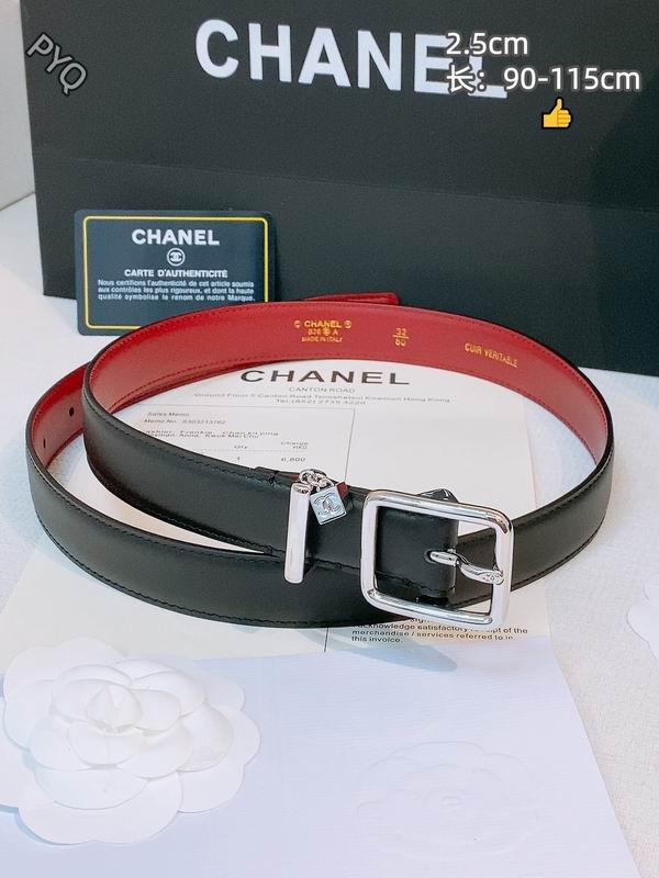 Chanel belt 25mmX90-115cm 8L0